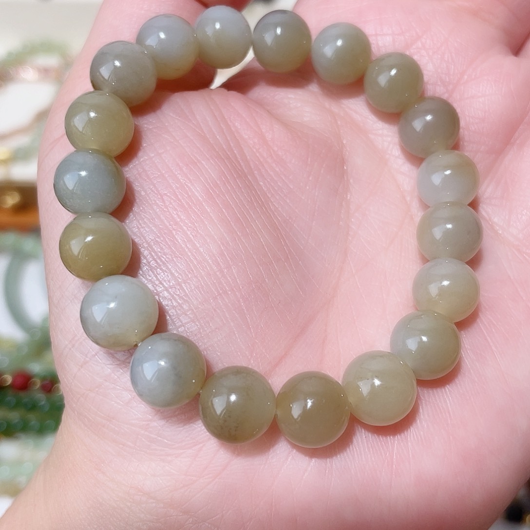 和田玉手串未镶嵌