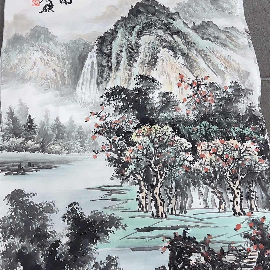 绘画韩江书画天悦 石老师