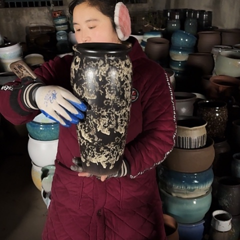 口17高40盆子盆子 