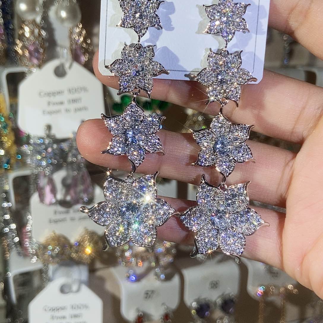 铜合金925银锆石