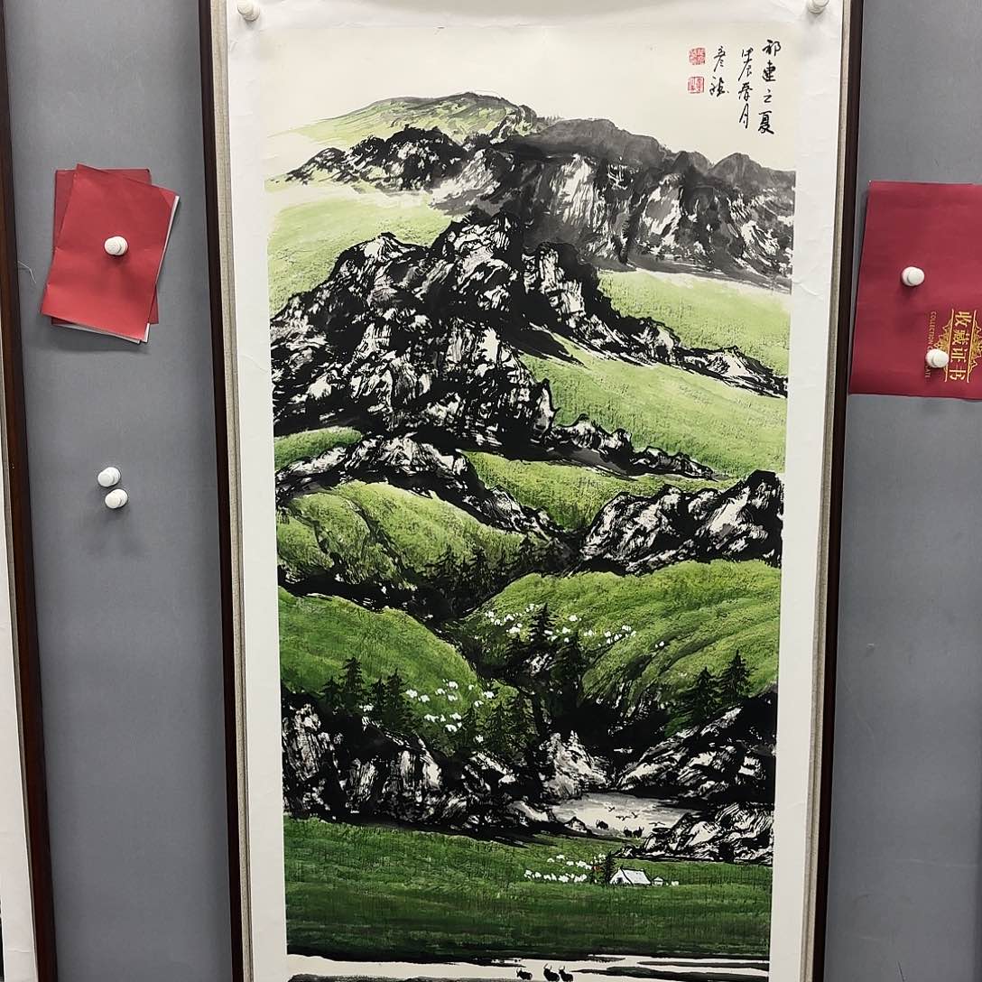 国画亲笔手绘原创