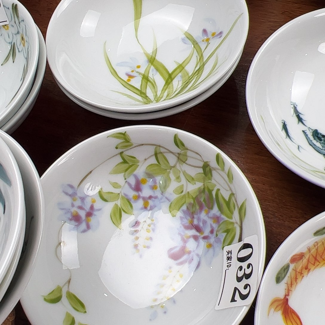 瓷片景德镇陶瓷手工手绘制作