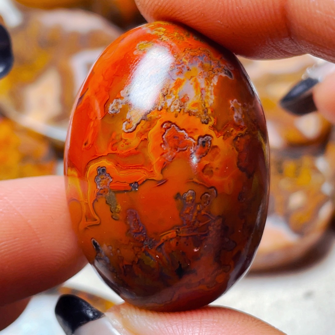 未镶嵌颈饰玛瑙/玉髓放**刀