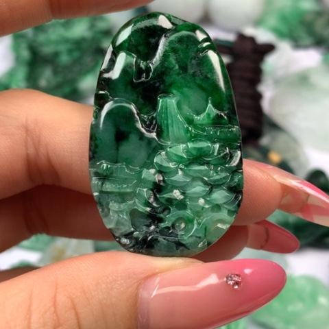 定制翡翠翡翠未镶嵌