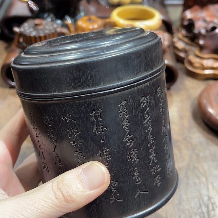香榧木精品黄花梨和紫檀木器