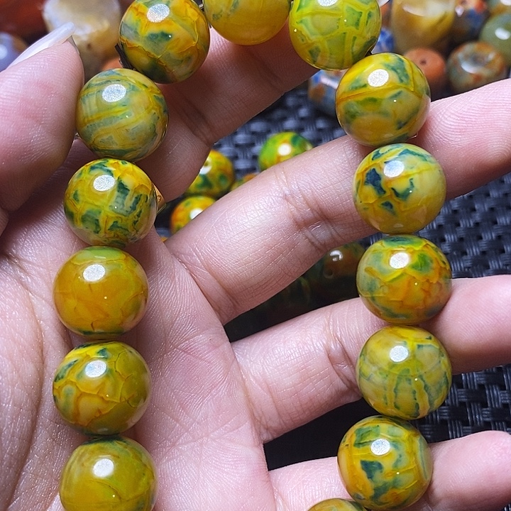 时***浅玛瑙/玉髓未镶嵌颈饰