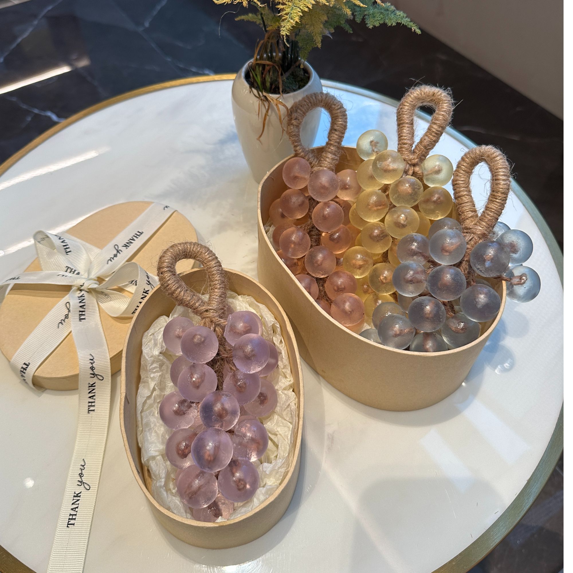 手工皂香氛皂水晶葡萄作为女生闺蜜礼物用于卫生间香氛