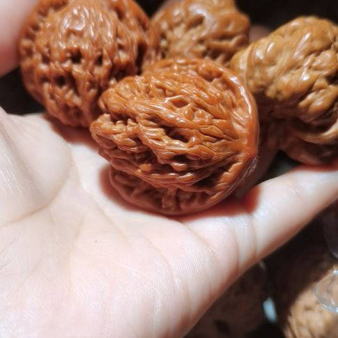 猴头核桃吊坠2对核桃