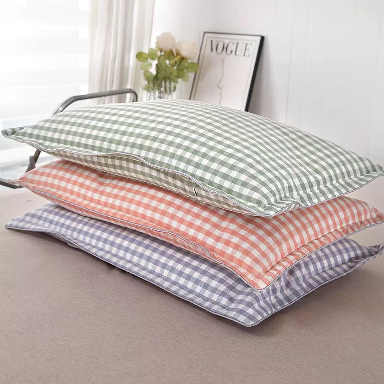 天然精品全荞麦枕芯可拆洗方形