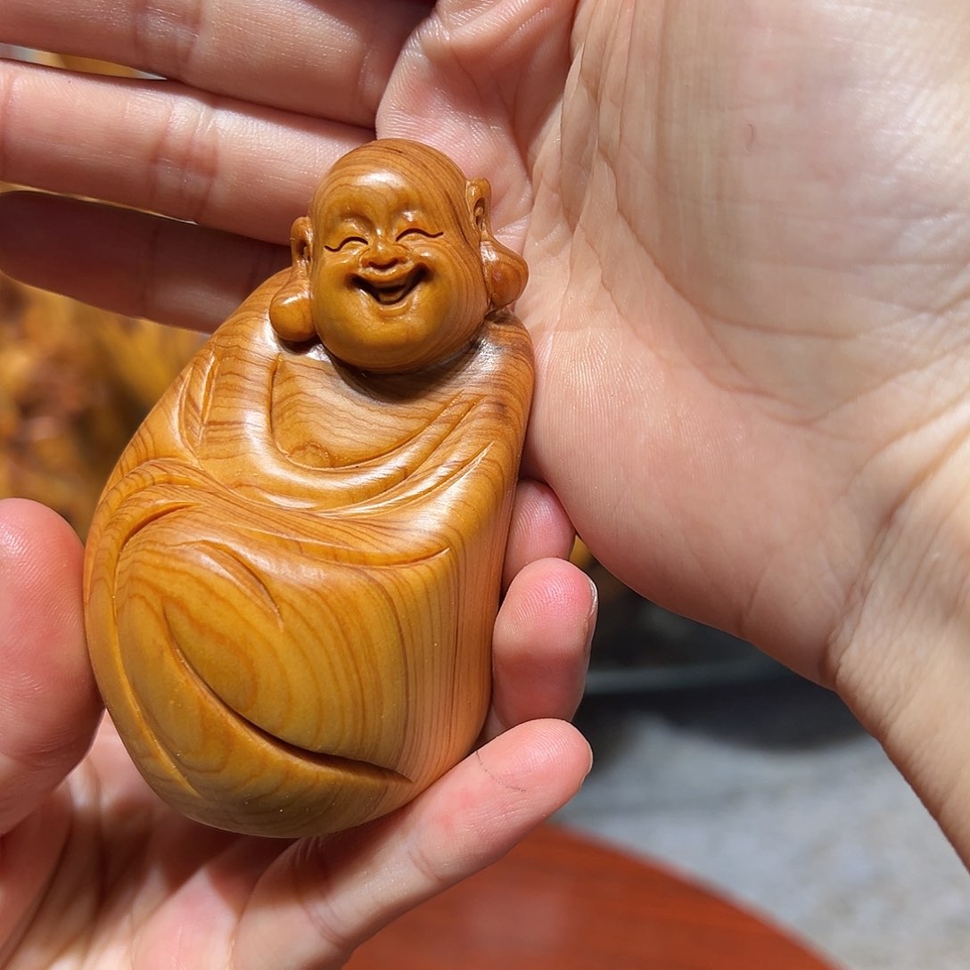 柏木（崖柏）崖柏木手把件摆件