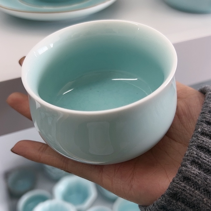小米茶器龙泉青瓷