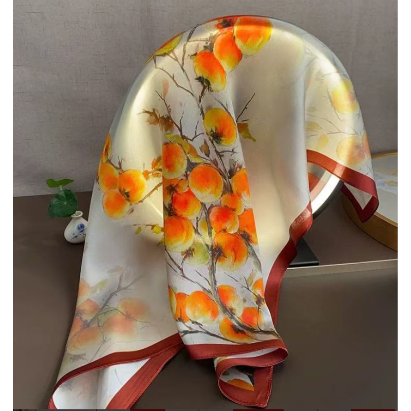 A048 柿柿万全 70*70 时尚毛布料 S 2