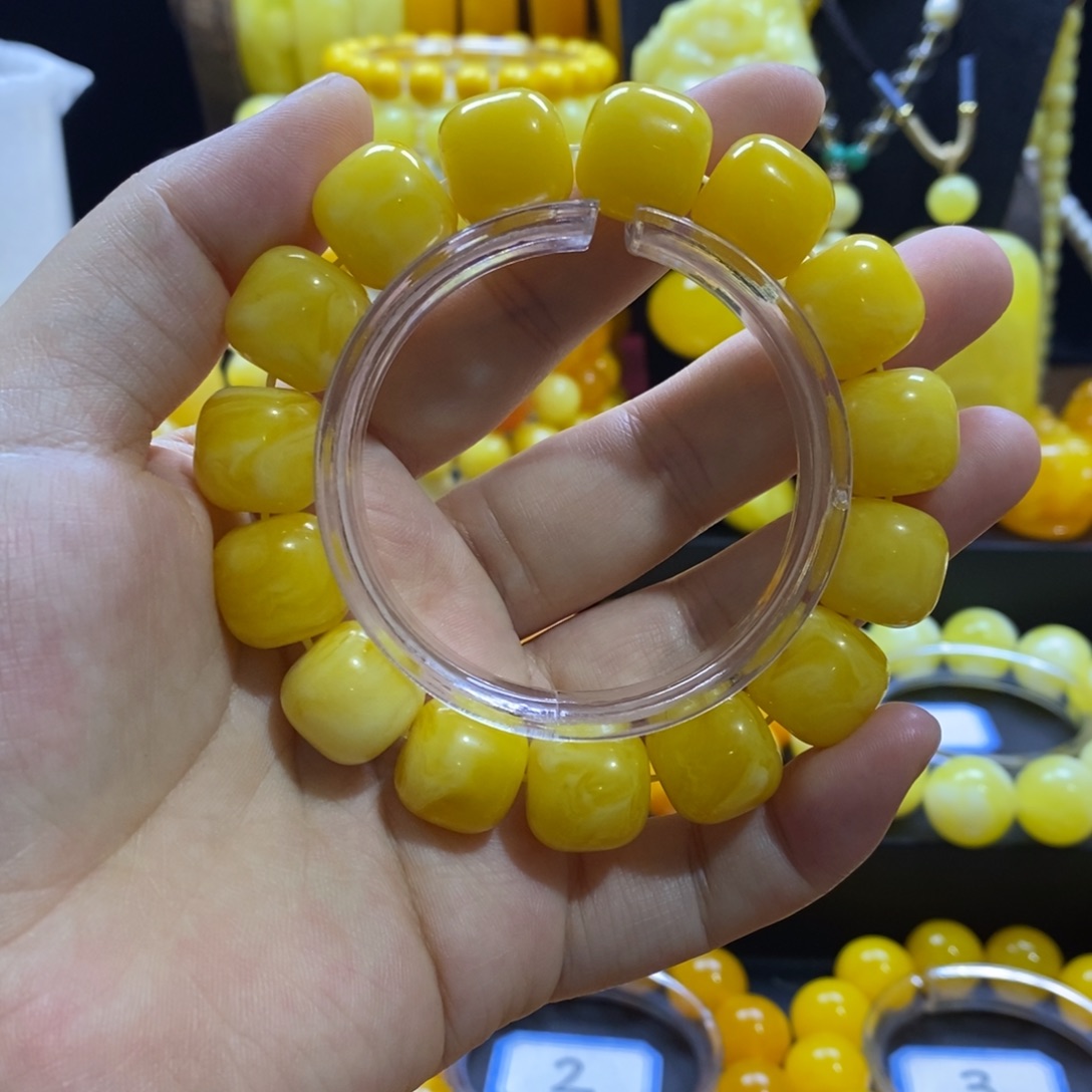 船***，非金属百花老型手串15