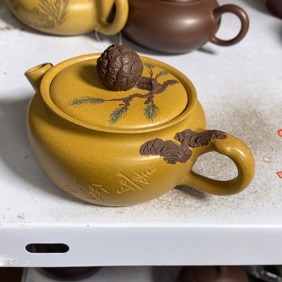 紫砂茶壶原矿手工131