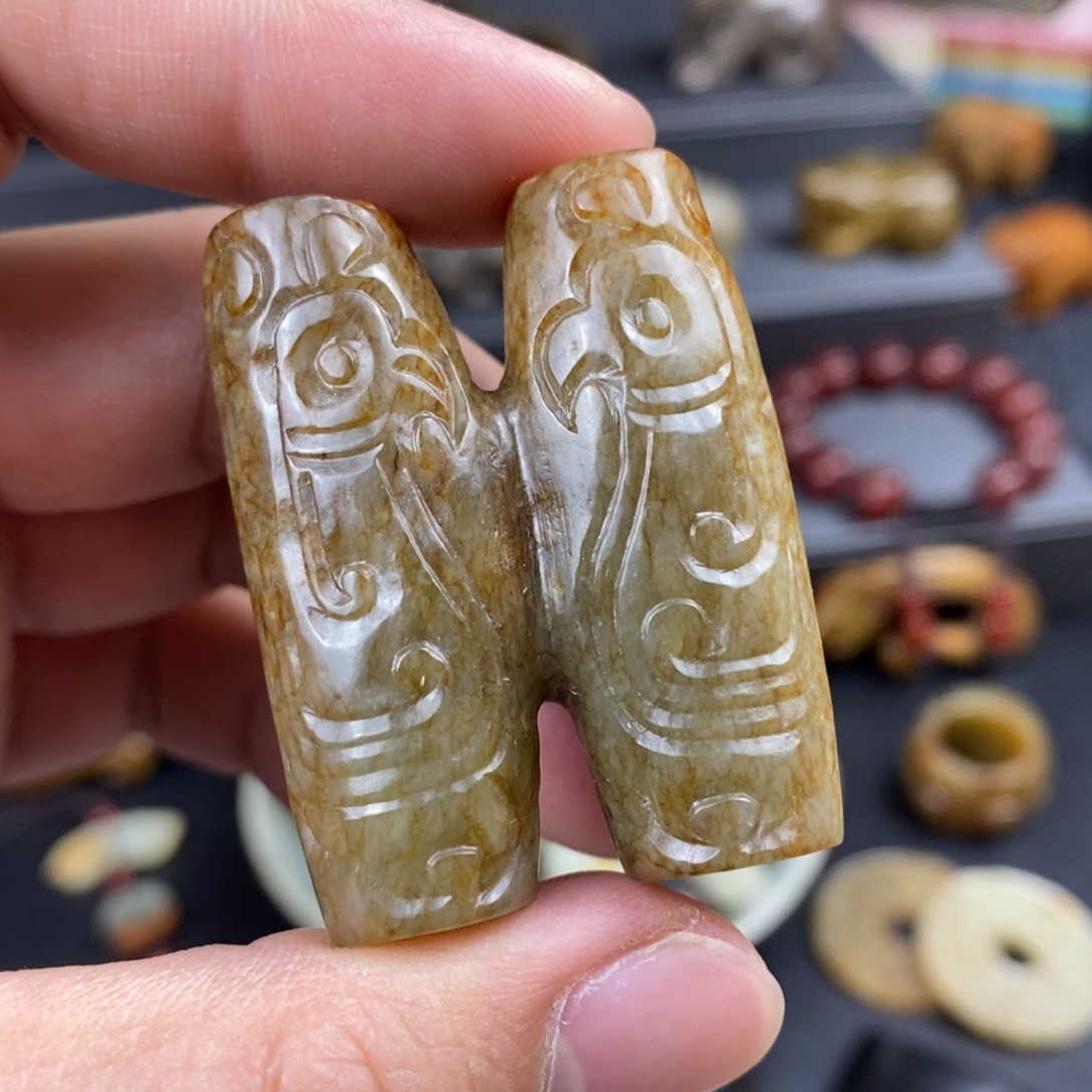 和田玉挂件未镶嵌