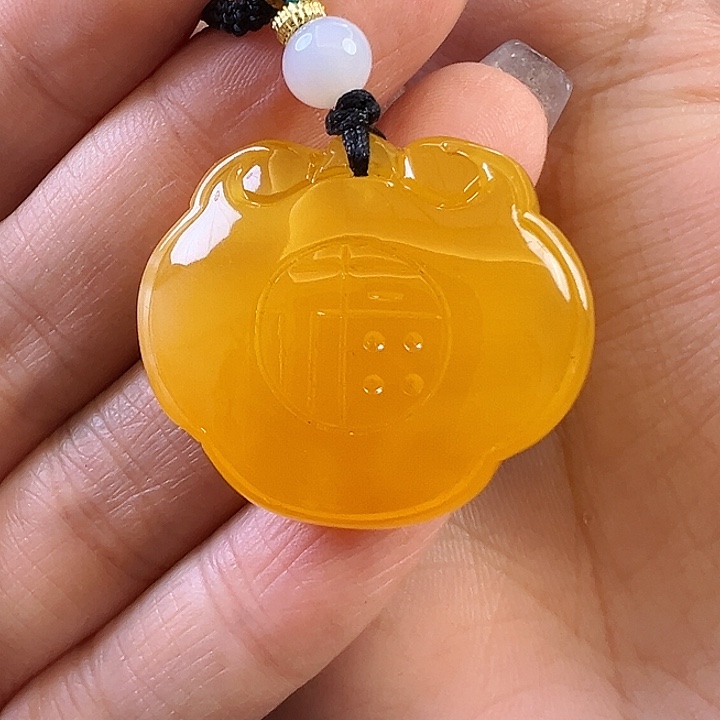 蜜蜡颈饰未镶嵌蜜蜡