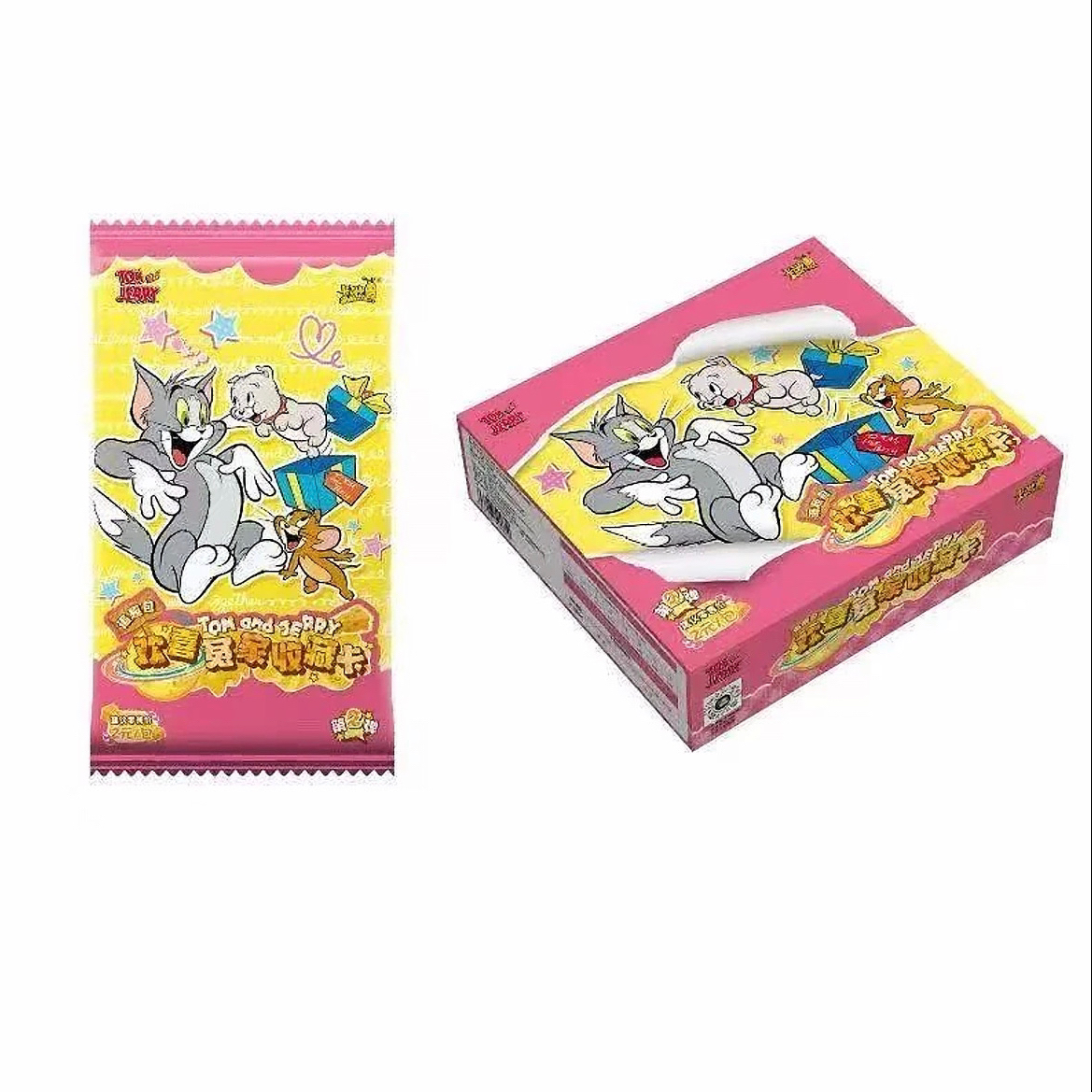 【玩法合集】猫和老鼠欢喜冤收藏卡追趣包2弹卡牌盲盒【拆盒】