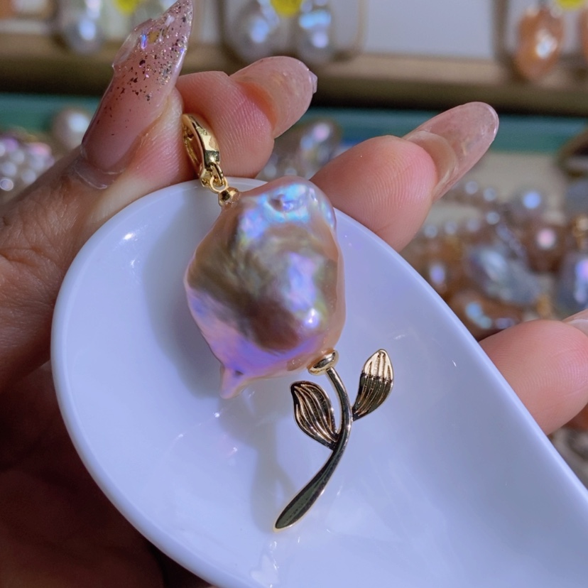 【闪购商品】淡水珍珠天然淡水珍珠合金