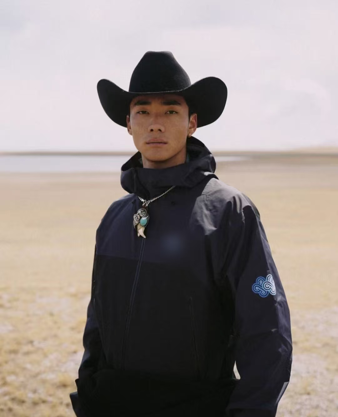 【发货带刺绣Logo】卡码拍小纳木措联名溢胶男女户外防风防水