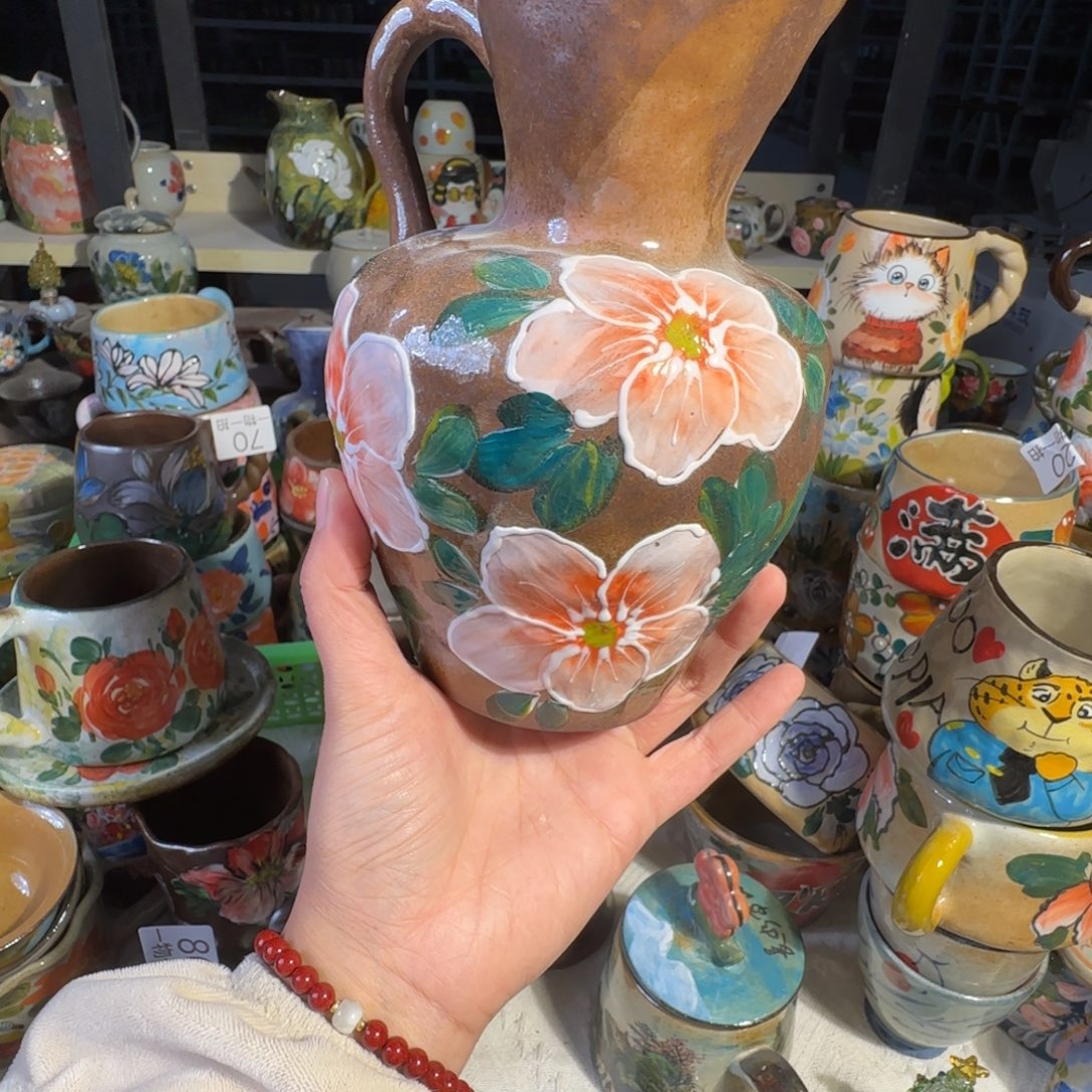 景德镇手工陶瓷釉下彩紫砂正品