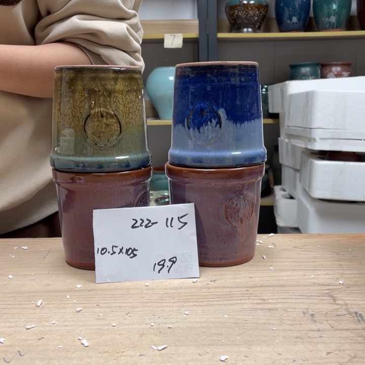 紫砂花盆多肉花盆微瑕115