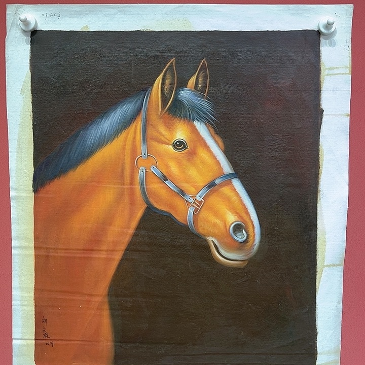 油画刘文桂老师油画作品朵 