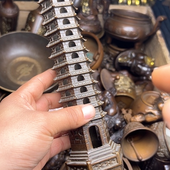 铜制文玩把玩物件