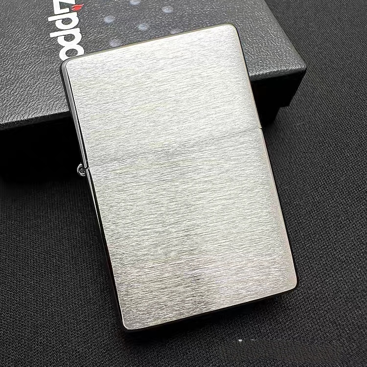 Zippo打火机正版1937复刻镀铬拉丝美国原装正品230.25防风送男友
