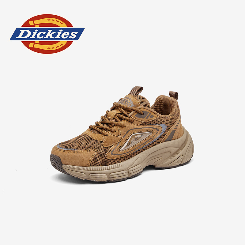 Dickies秋季透气百搭休闲鞋2025新款防滑耐磨减震运动鞋女鞋