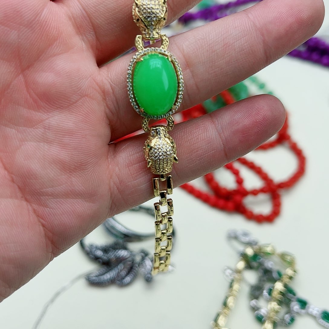 翡翠吊坠(赠链)银S925镶嵌