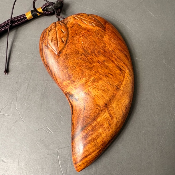 木器 手把件 高10厘米宽6厘米