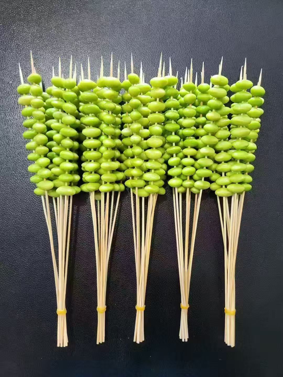 毛豆仁串半成品食材适用于烧烤火锅串串香