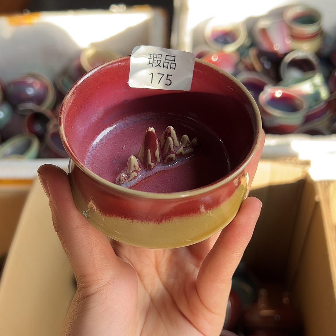 陶摆件窑口自销原矿钧瓷