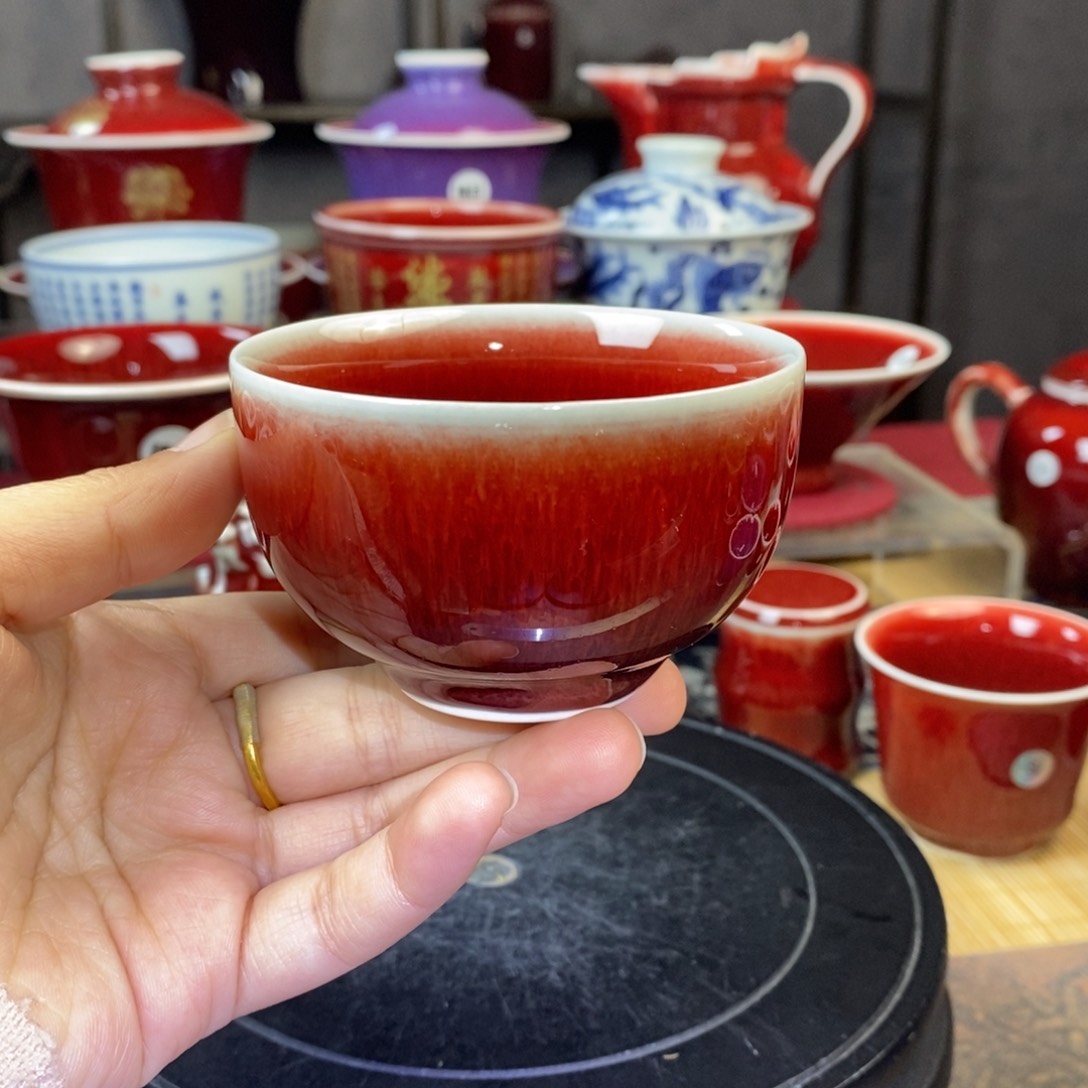 【闪购商品】景德镇名陶坊原矿郎红102号