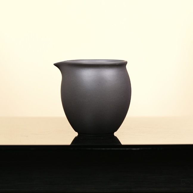 细砂  紫砂公道杯 