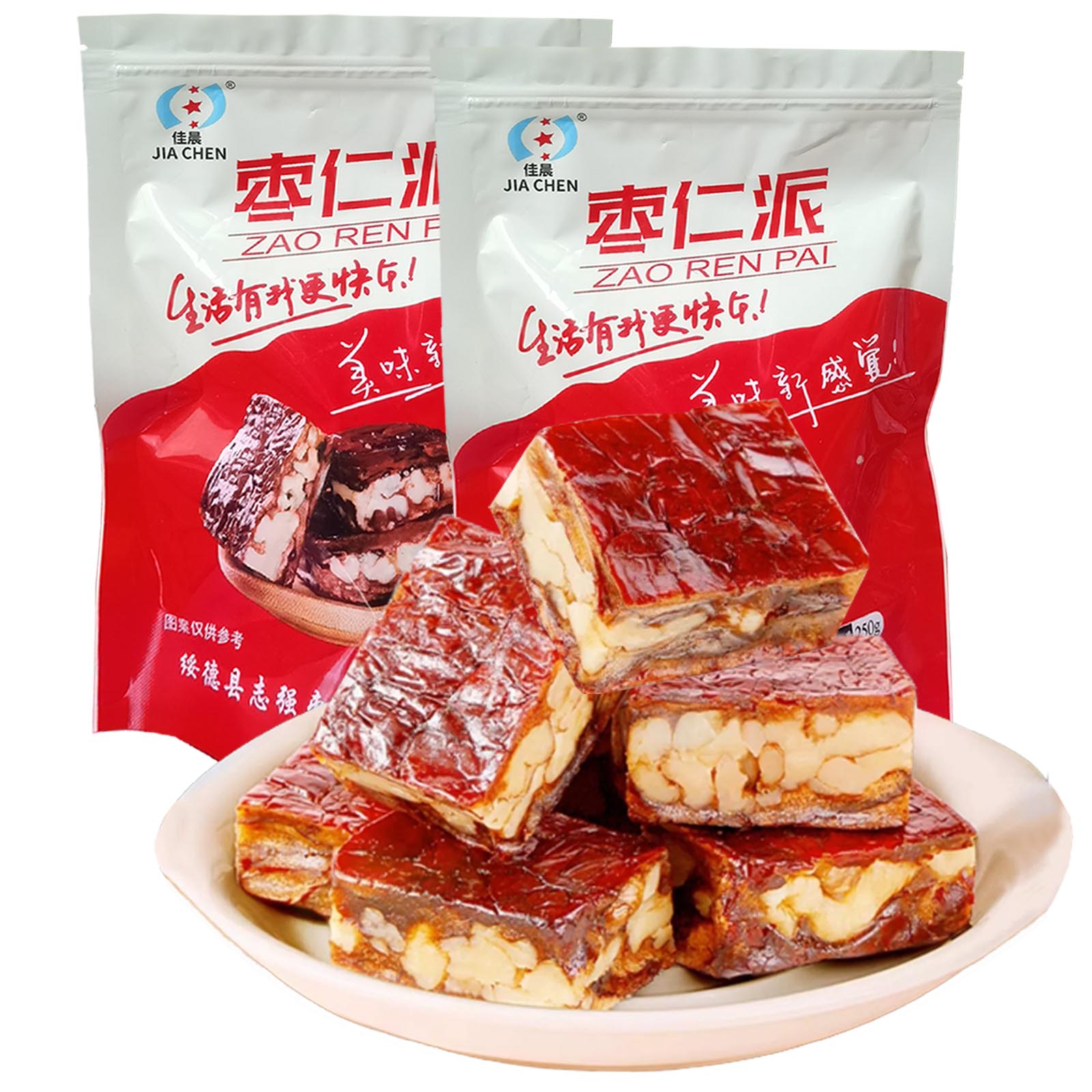 枣仁派厚切枣枣类制品夹核桃枣糕枣夹核桃无核正宗红枣零食