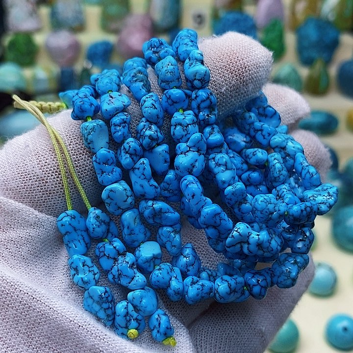 绿松石配饰未镶嵌