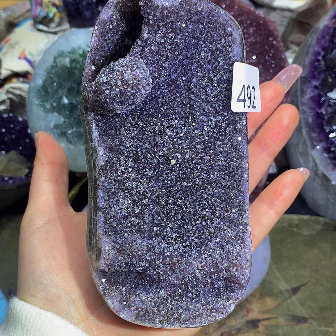 紫晶大型摆件（非配饰）未镶嵌