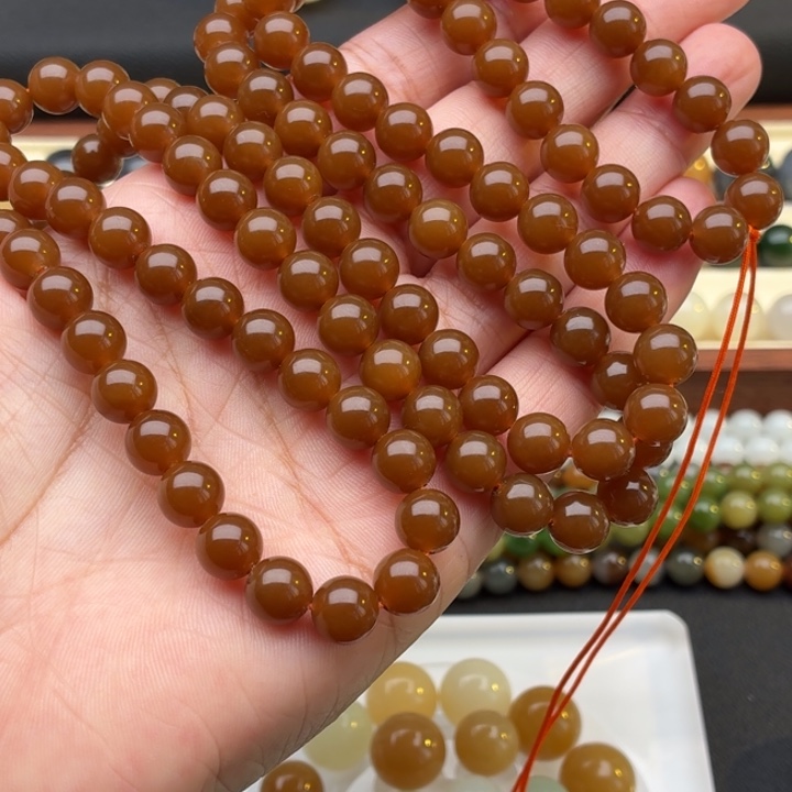 和田玉（糖玉）未镶嵌手串