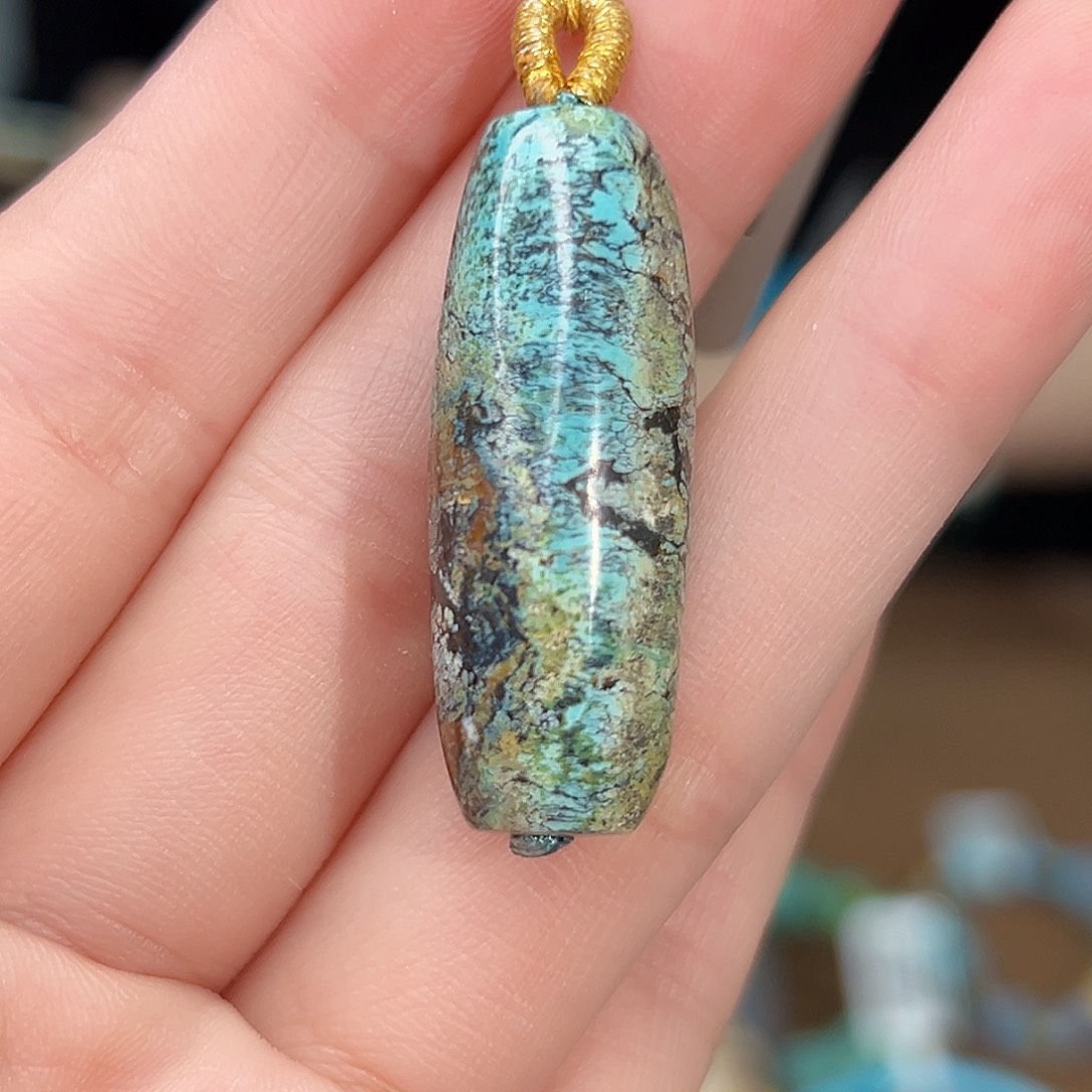 绿松石珠宝奇石未镶嵌