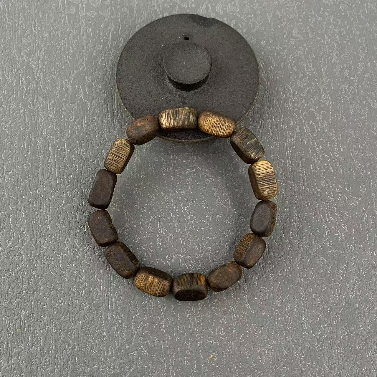 沉香【爆款无相】棋楠随形单圈沉香手串一条多样性发货（95）