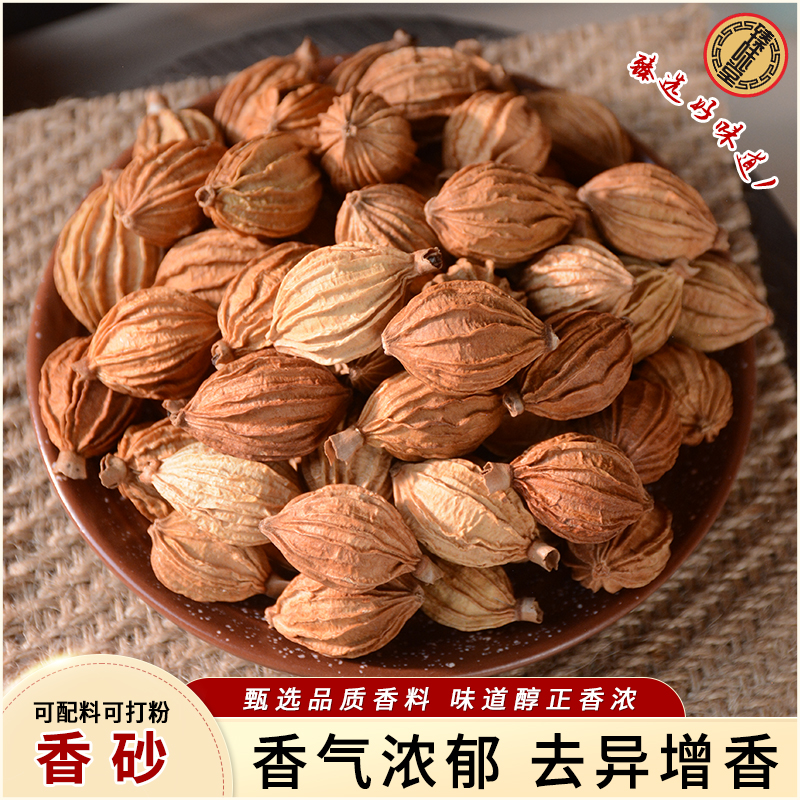 香砂川砂仁沙仁金砂仁四川炖肉商用卤菜卤料调料香免费破碎砂仁果