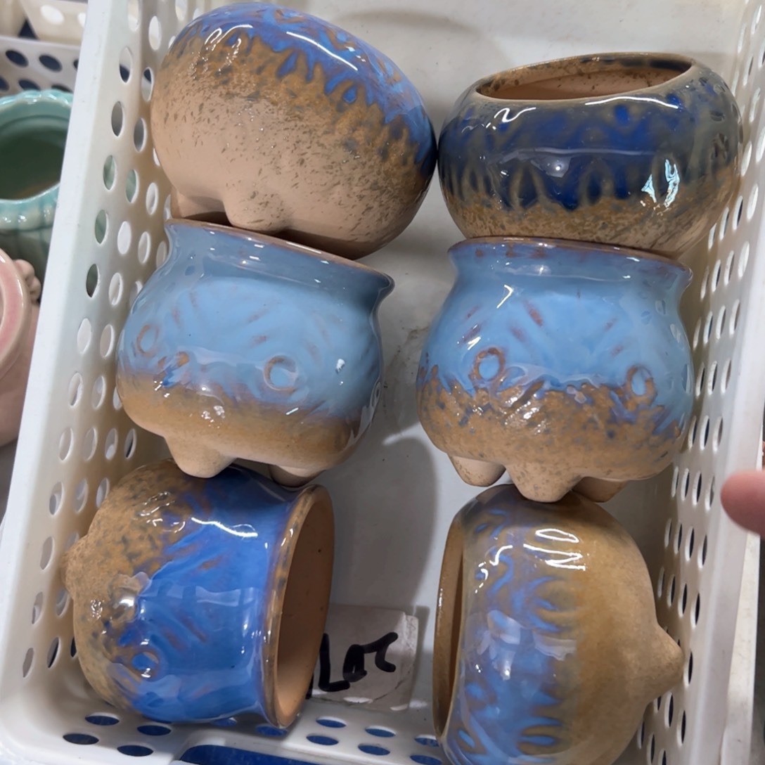 陶瓷多肉小花盆@@2075