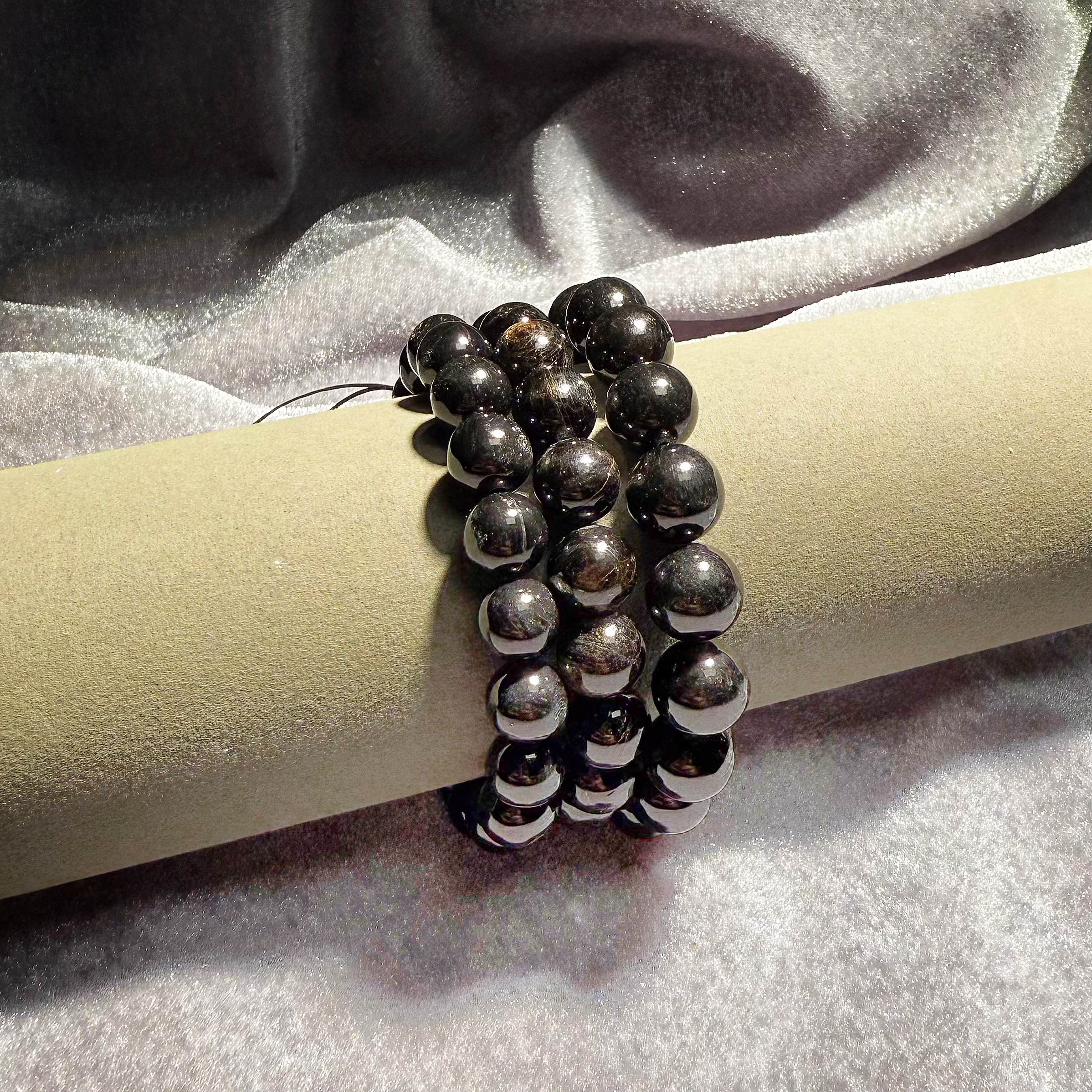 【皇后甄选】Q015 金运辉石手串-多样性发其一