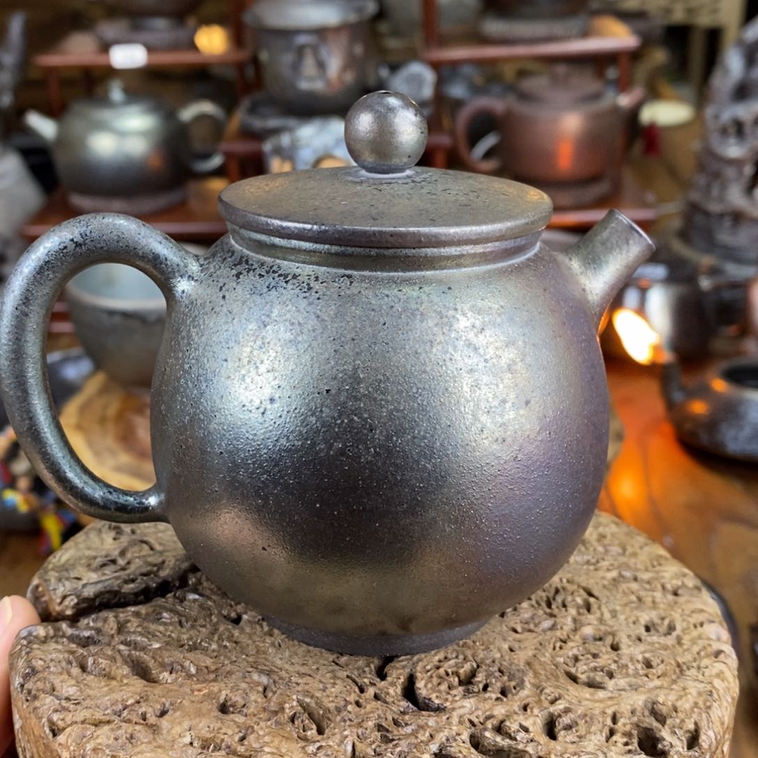 建水紫陶，全手工纯柴烧茶器