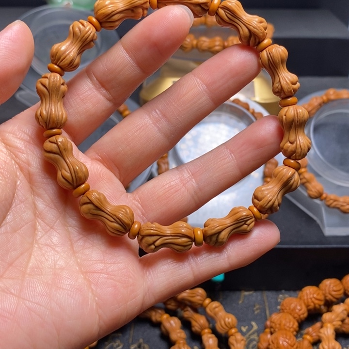 桃核手串花生手串12