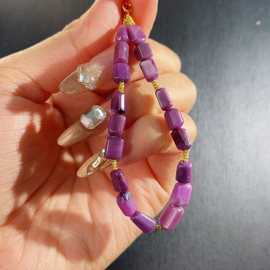 苏纪石（舒俱来）手链k金未镶嵌