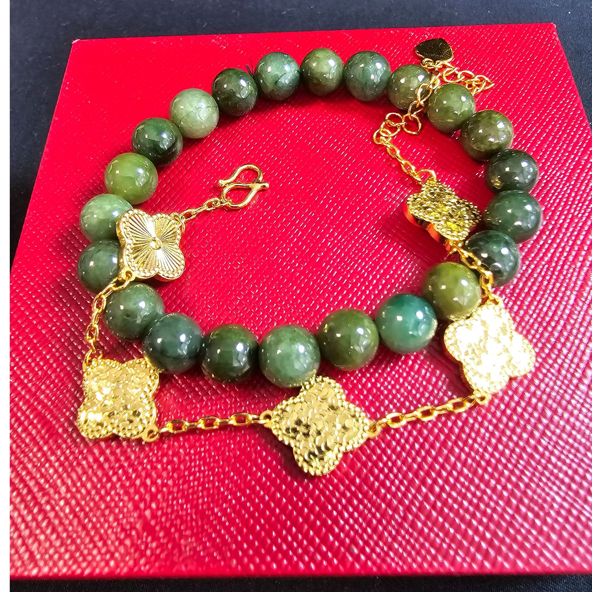 【小雨好物】四叶草碎冰冰手链