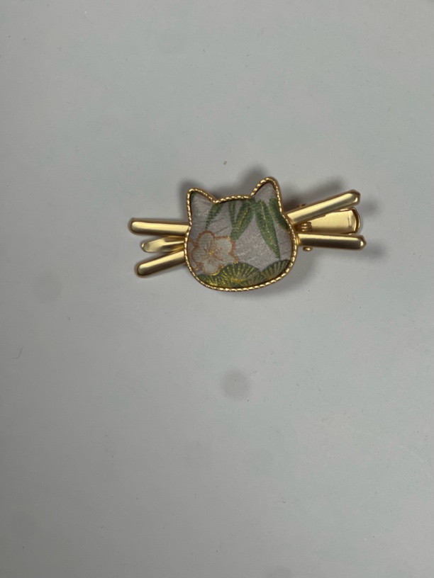 名家宋锦手工猫头鸭嘴夹（一物价格）