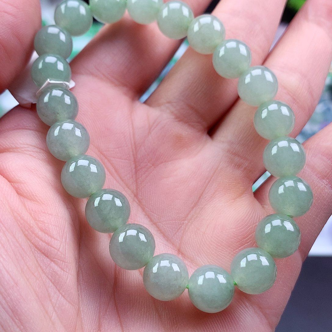 未镶嵌手链翡翠手串